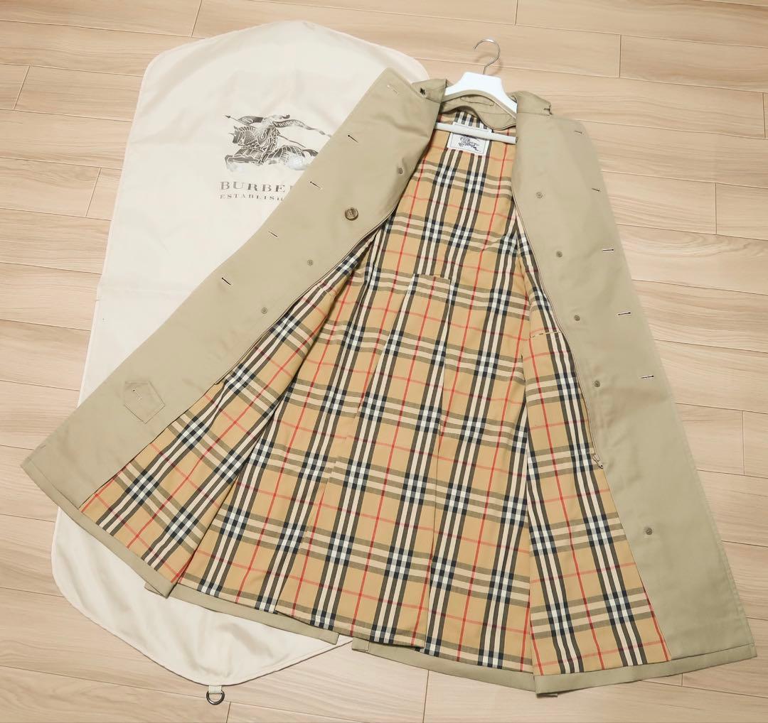 貴重極美品 ビンテージ バーバリー トレンチコート BURBERRY ロング丈