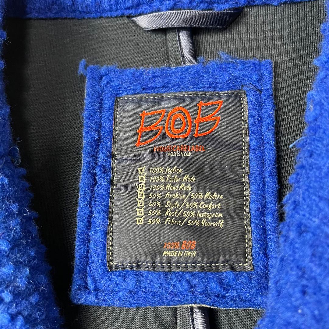 【希少サイズ54】BOB チェスターコート ボンディング ブルー タグ付き