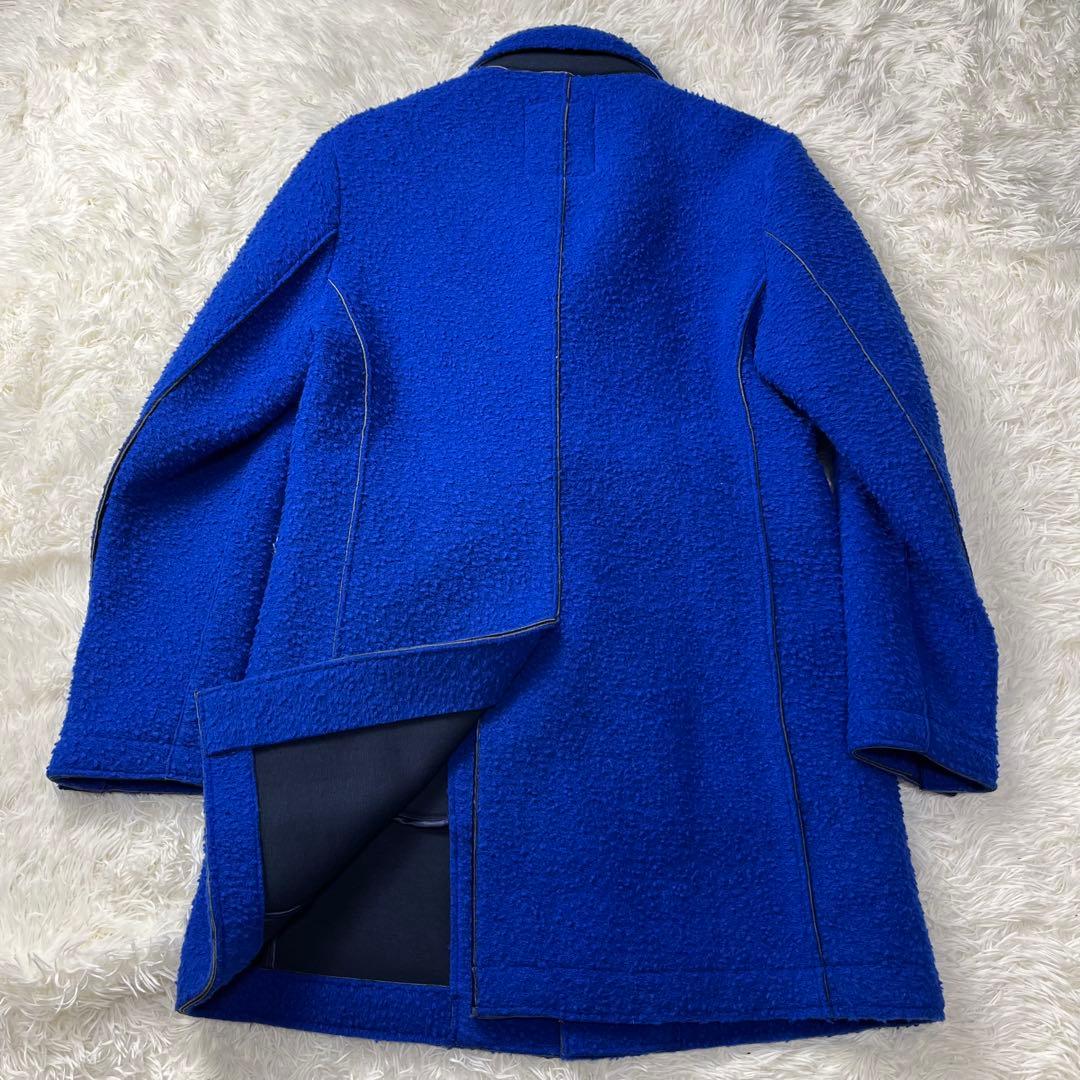 【希少サイズ54】BOB チェスターコート ボンディング ブルー タグ付き