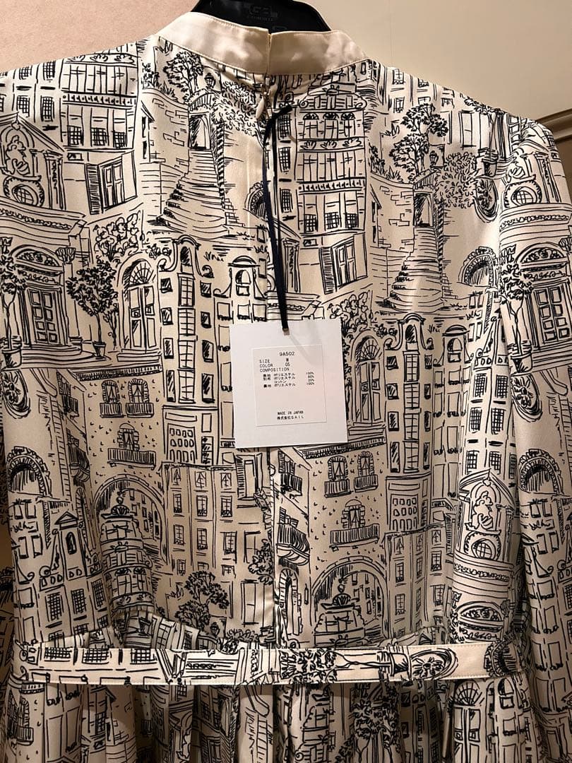 ブラックフライデー期間限定値下げ　セブンテン タウンプリントワンピース