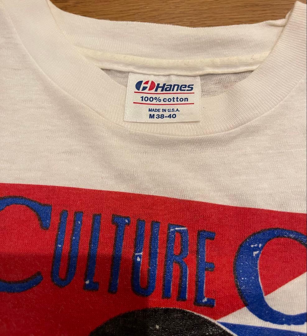 Culture Club カルチャークラブ Tシャツ バンド ジャパンツアー