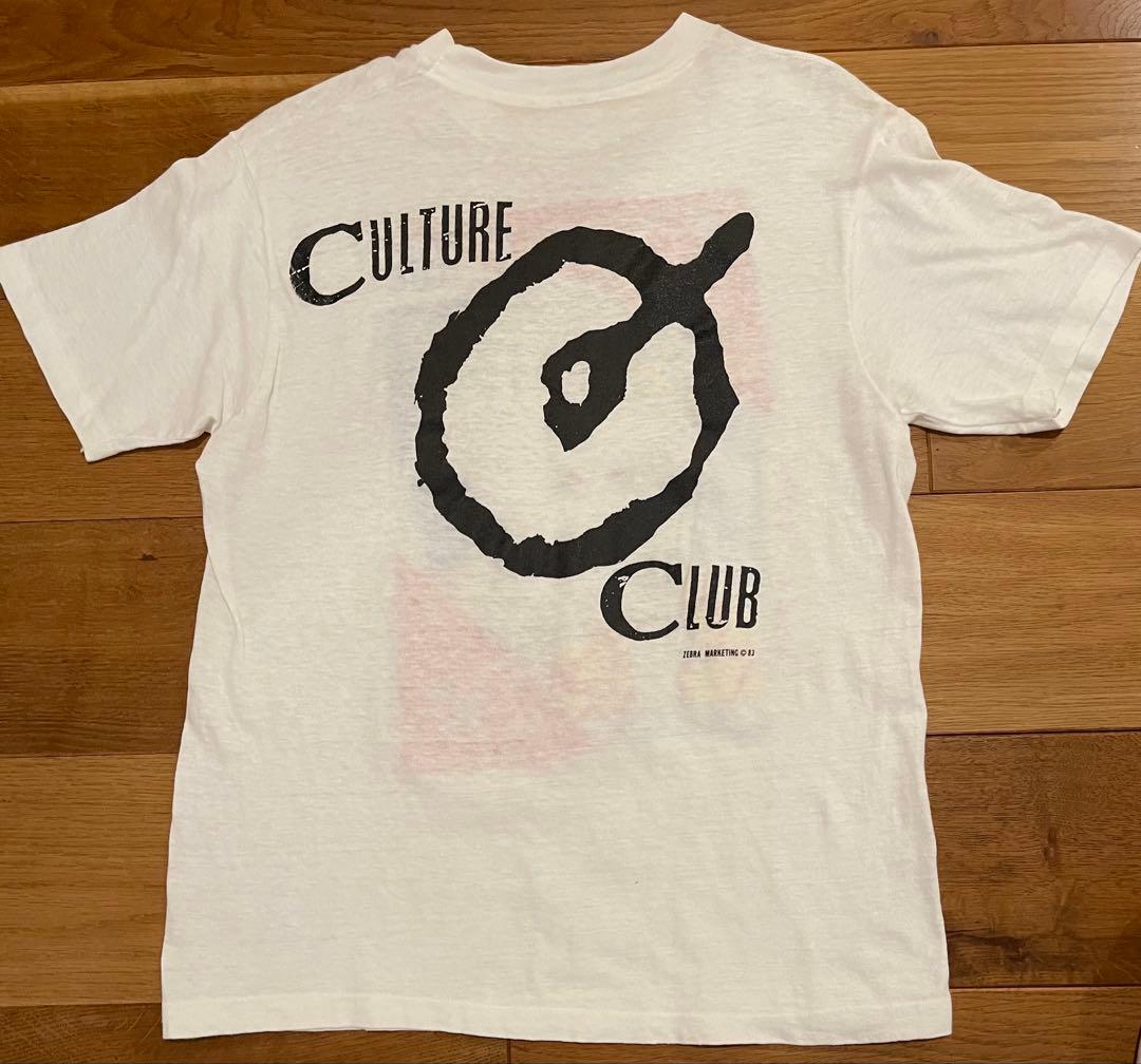 Culture Club カルチャークラブ Tシャツ バンド ジャパンツアー