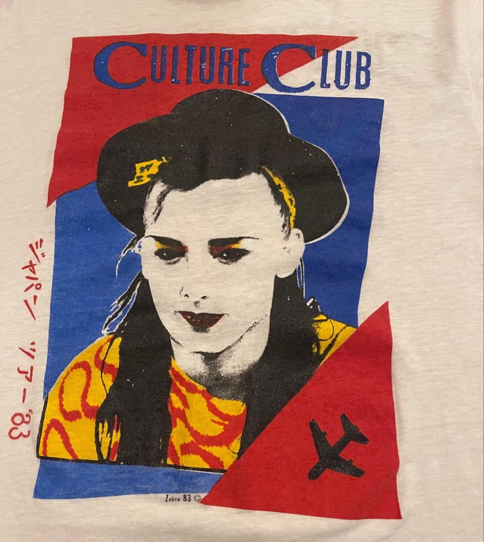Culture Club カルチャークラブ Tシャツ バンド ジャパンツアー