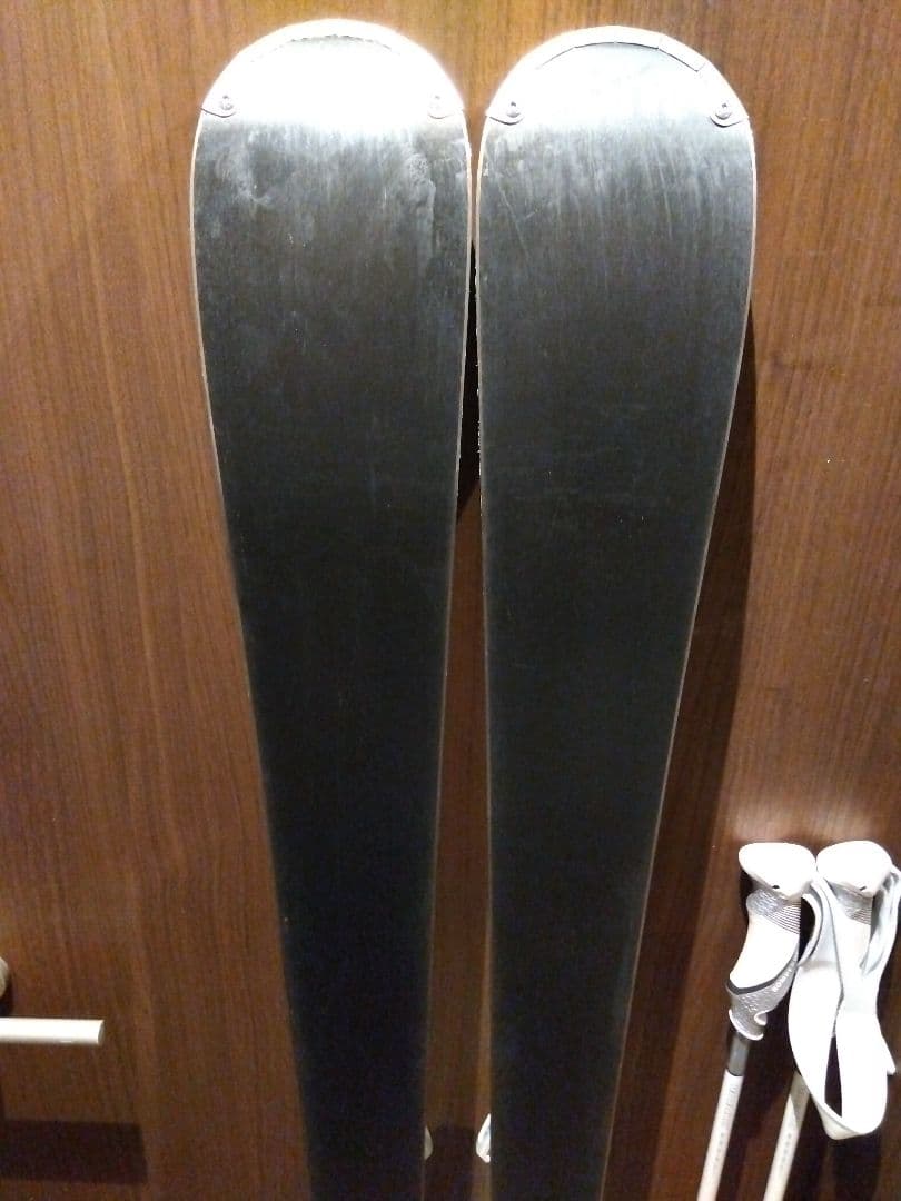 超美品【ハイエンド】SALOMON レディース スキーセット メンテ・WAX済✔