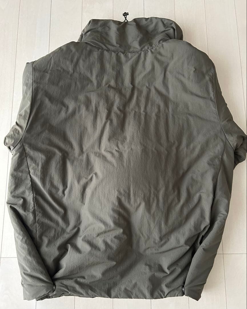 【WEB限定】SHIPS any: 中綿 ダブル ジップ スタンド ブルゾン