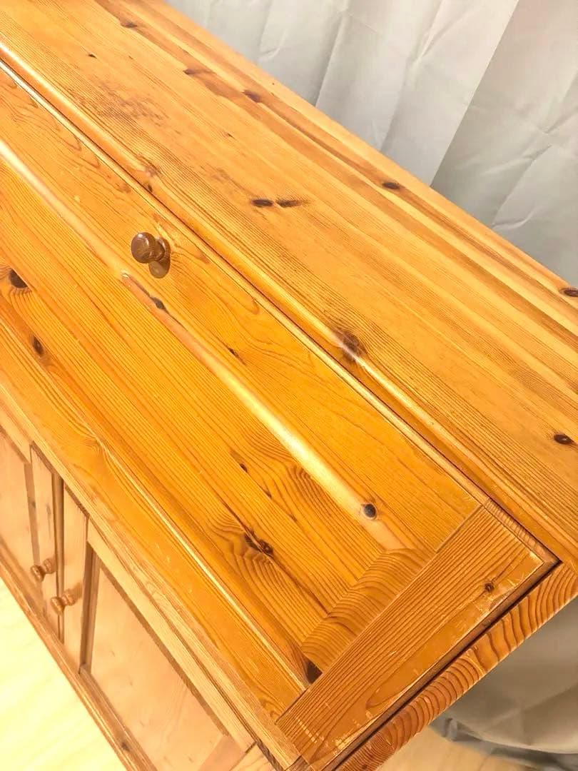 ライティングビューロー　カントリースタイル　木製　デスク