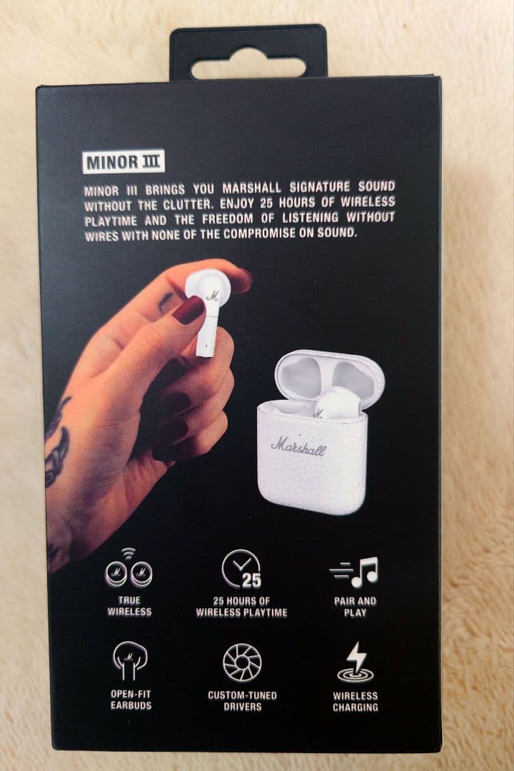 Marshall MINOR III ワイヤレスイヤフォン
