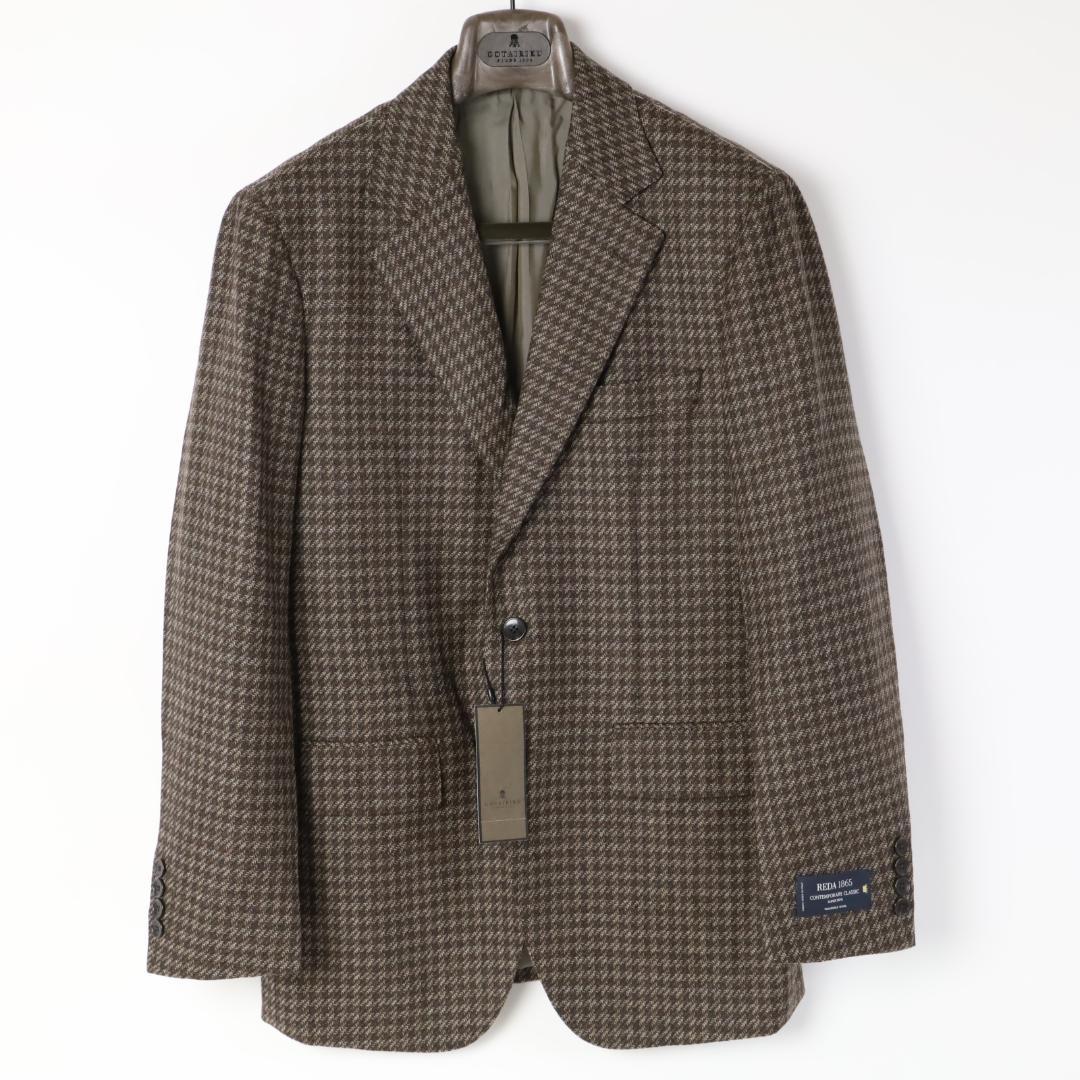 638 五大陸 Tangqian 新品 REDAツイード ジャケット A6