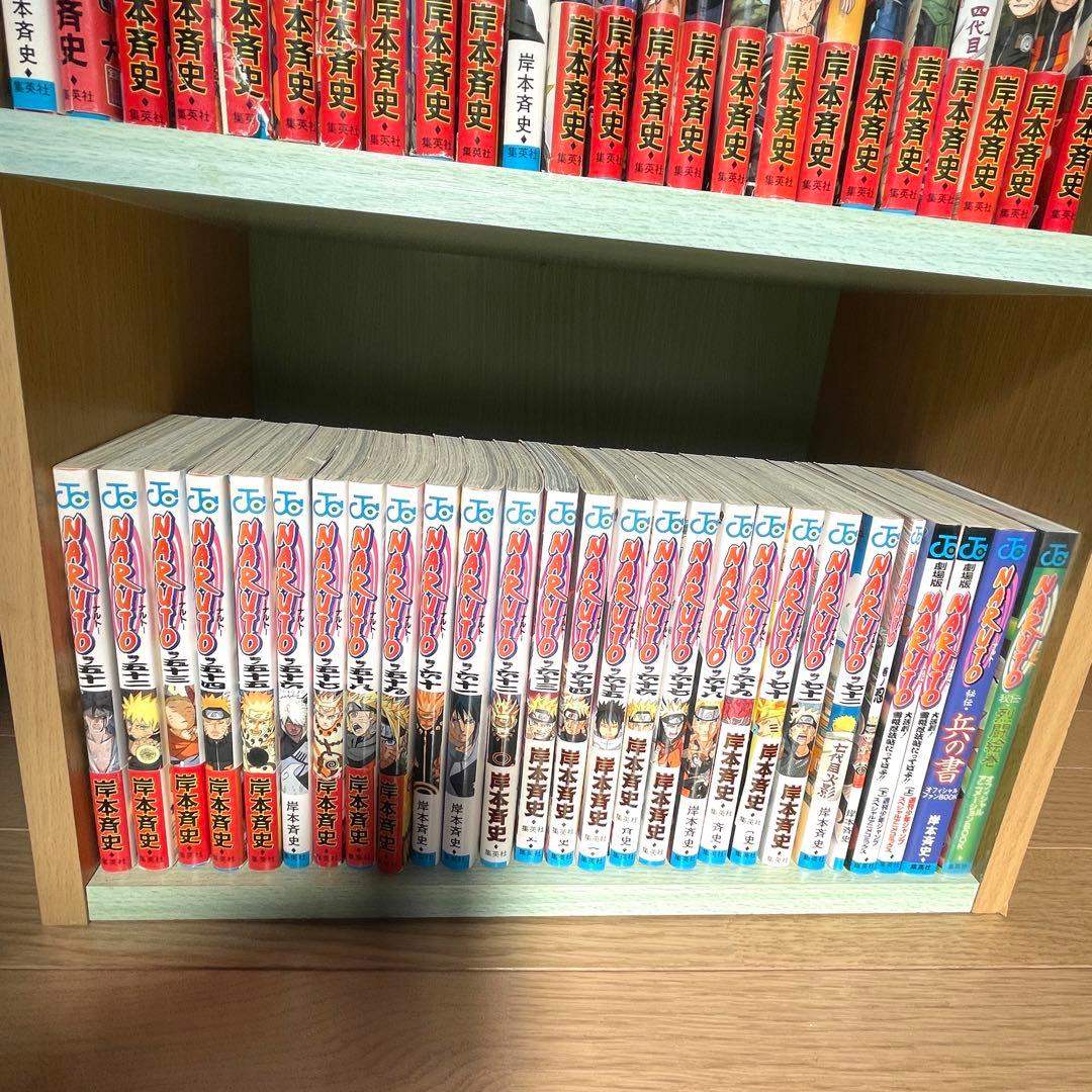 NARUTO １-72巻 全巻セット 関連本5冊セット 岸本斉史