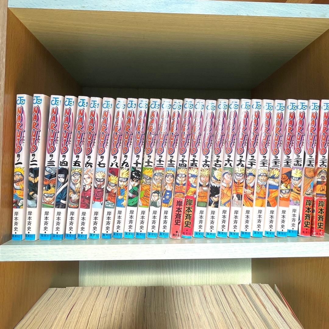 NARUTO １-72巻 全巻セット 関連本5冊セット 岸本斉史