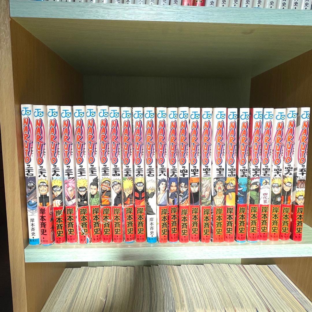 NARUTO １-72巻 全巻セット 関連本5冊セット 岸本斉史