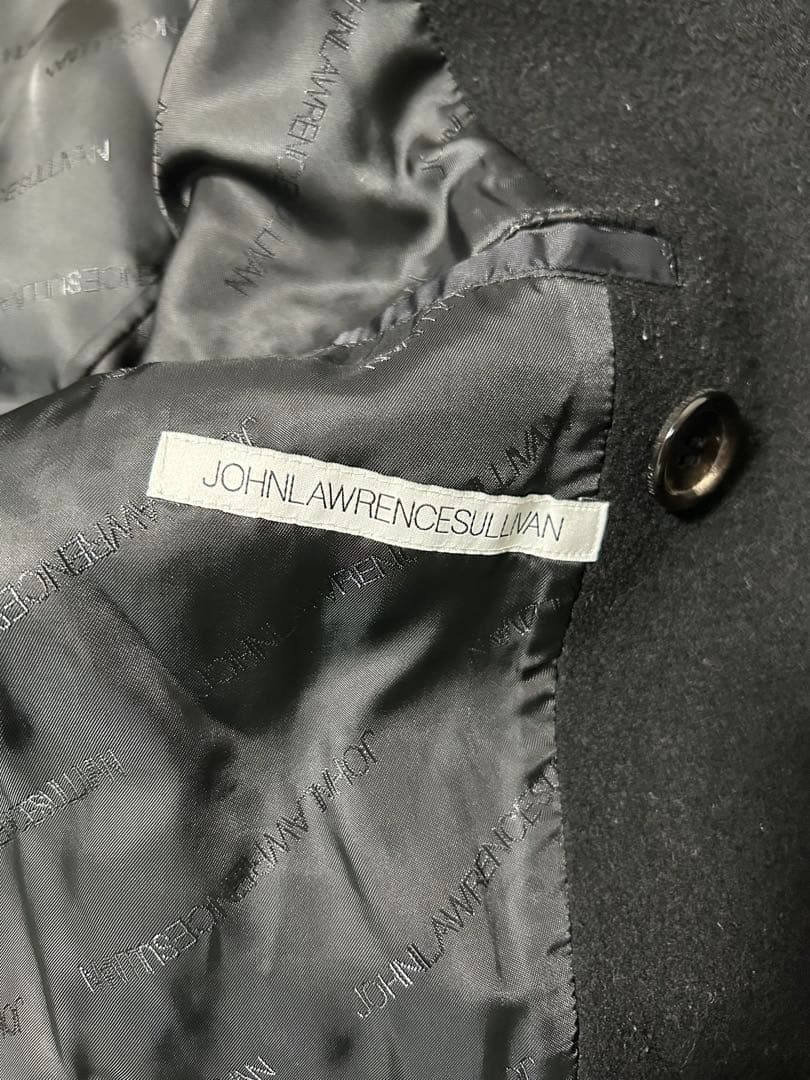 JOHN LAWRENCE SULLIVAN ブラック コート【定価12万】