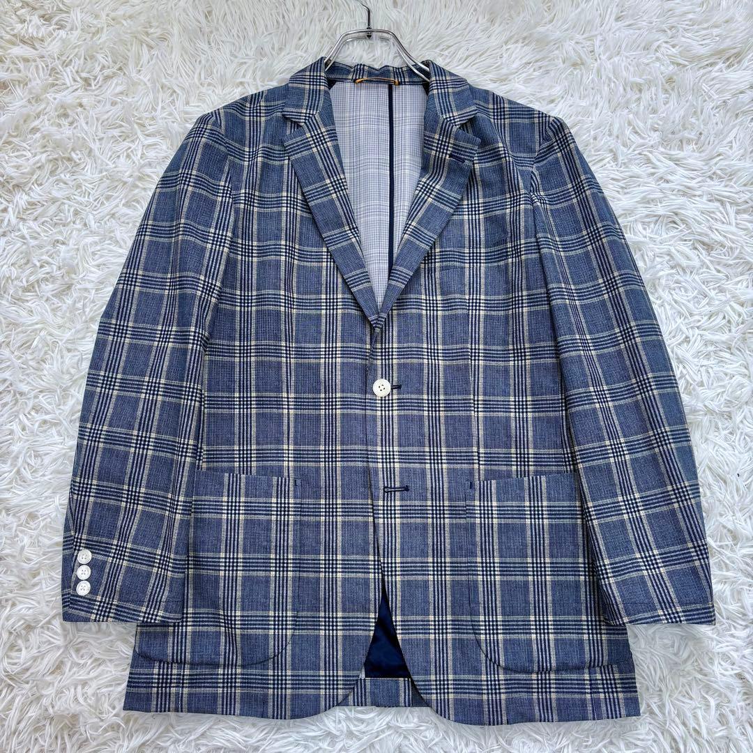 極美品 タケオキクチ 24年春夏 CITY SETTER スーツセットアップ L