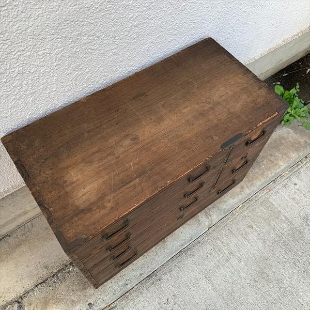 高島屋｜ヴィンテージ｜桐材｜小引出｜収納棚｜古家具｜