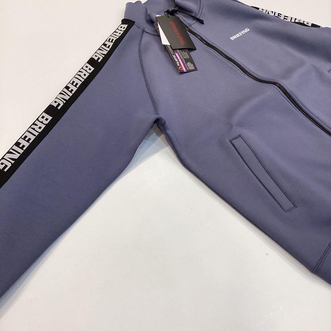 新品　BRIEFING WARM SIDE LOGO LINE BLOUSON