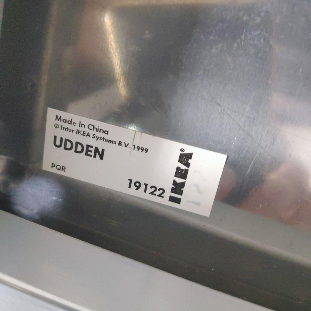 【希少 廃盤モデル】IKEA UDDEN ステンレスワゴン　キッチンワゴン作業台