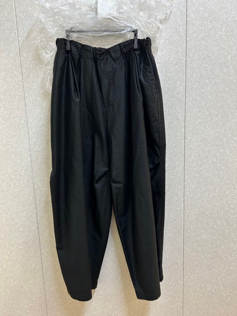 mizuiro ind ワイドカーゴパンツ　ブラック