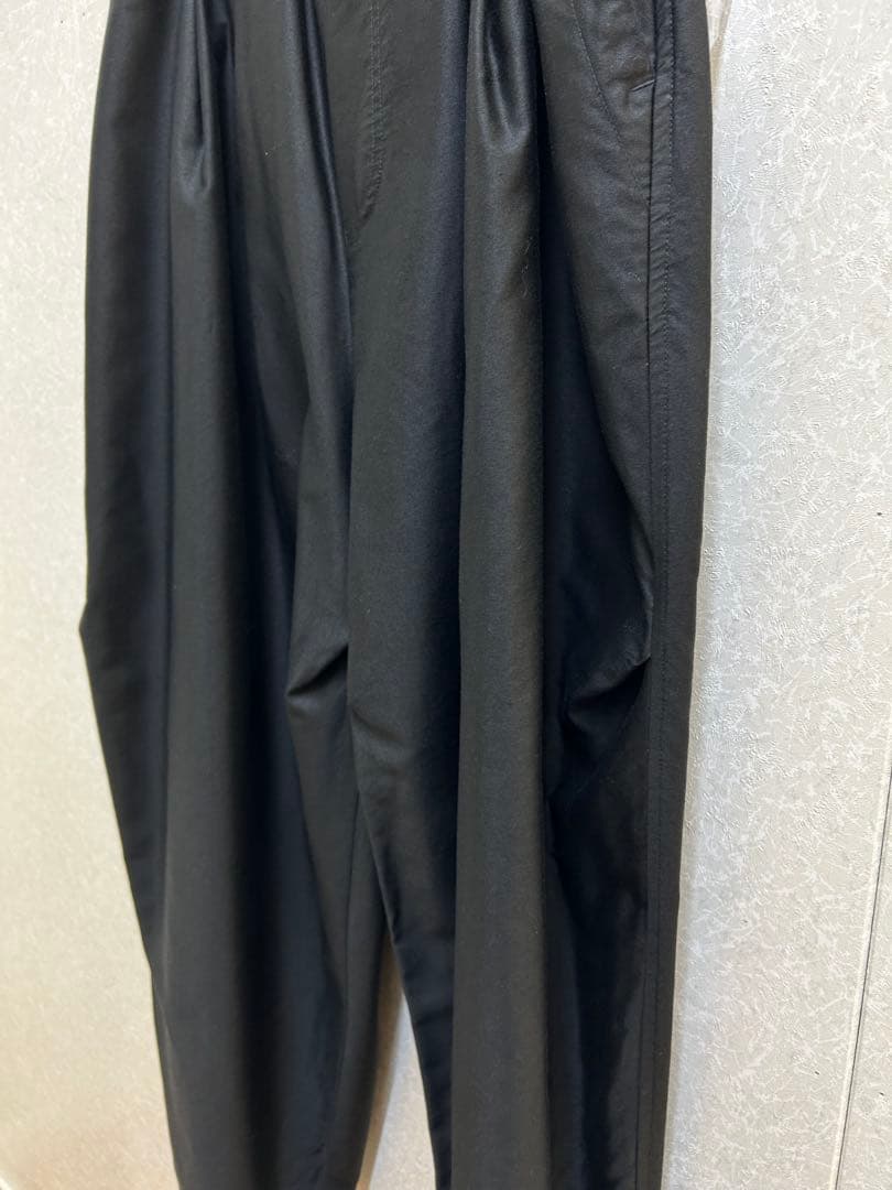 mizuiro ind ワイドカーゴパンツ　ブラック