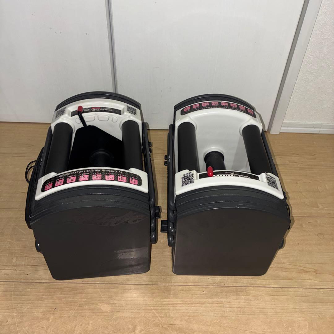 ①FIELDOOR 可変式 クイックダンベル ブロックダンベル 22kg