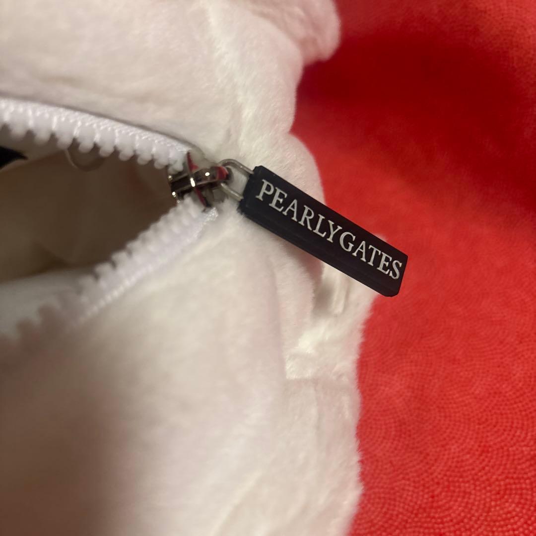 PEARLY GATES プーさん　バック　フェイクファー白　100周年記念
