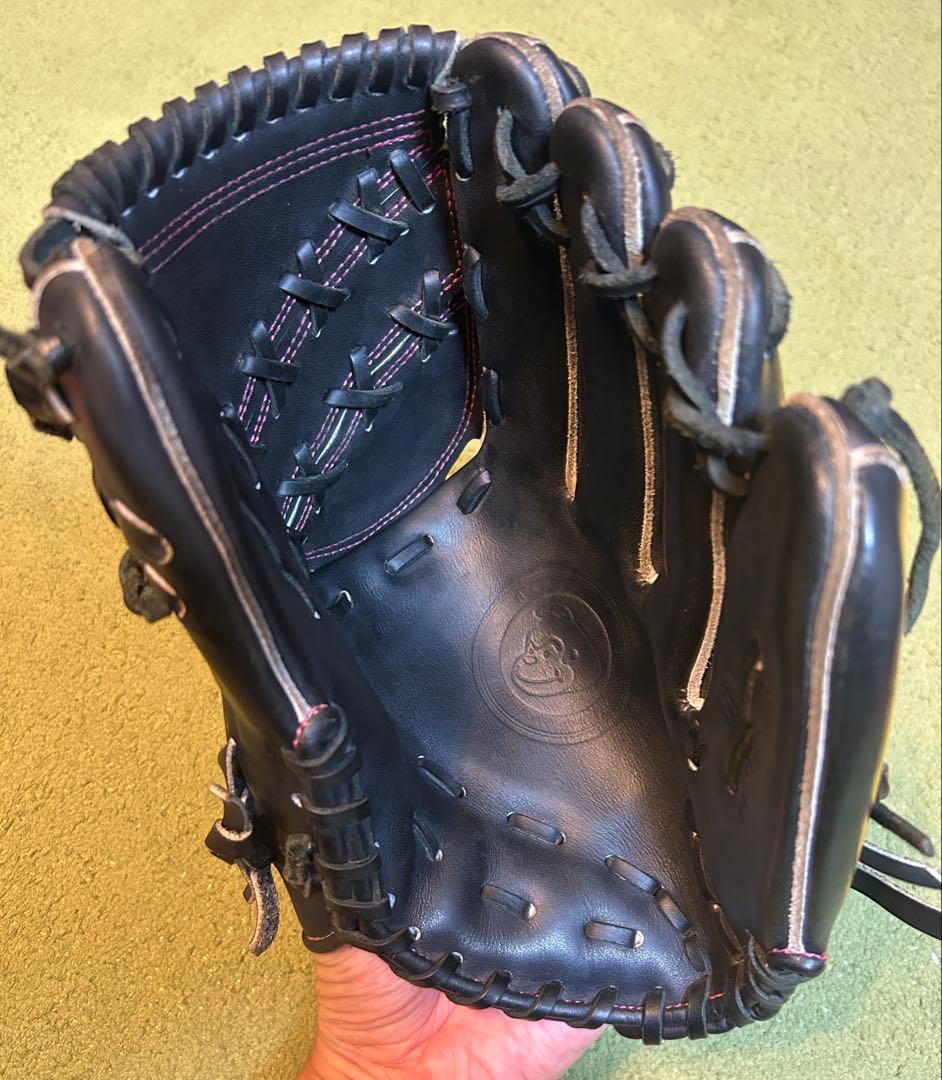 【極上・当たり個体】ごりら印 投手用グローブ ベースマン別注SKR型