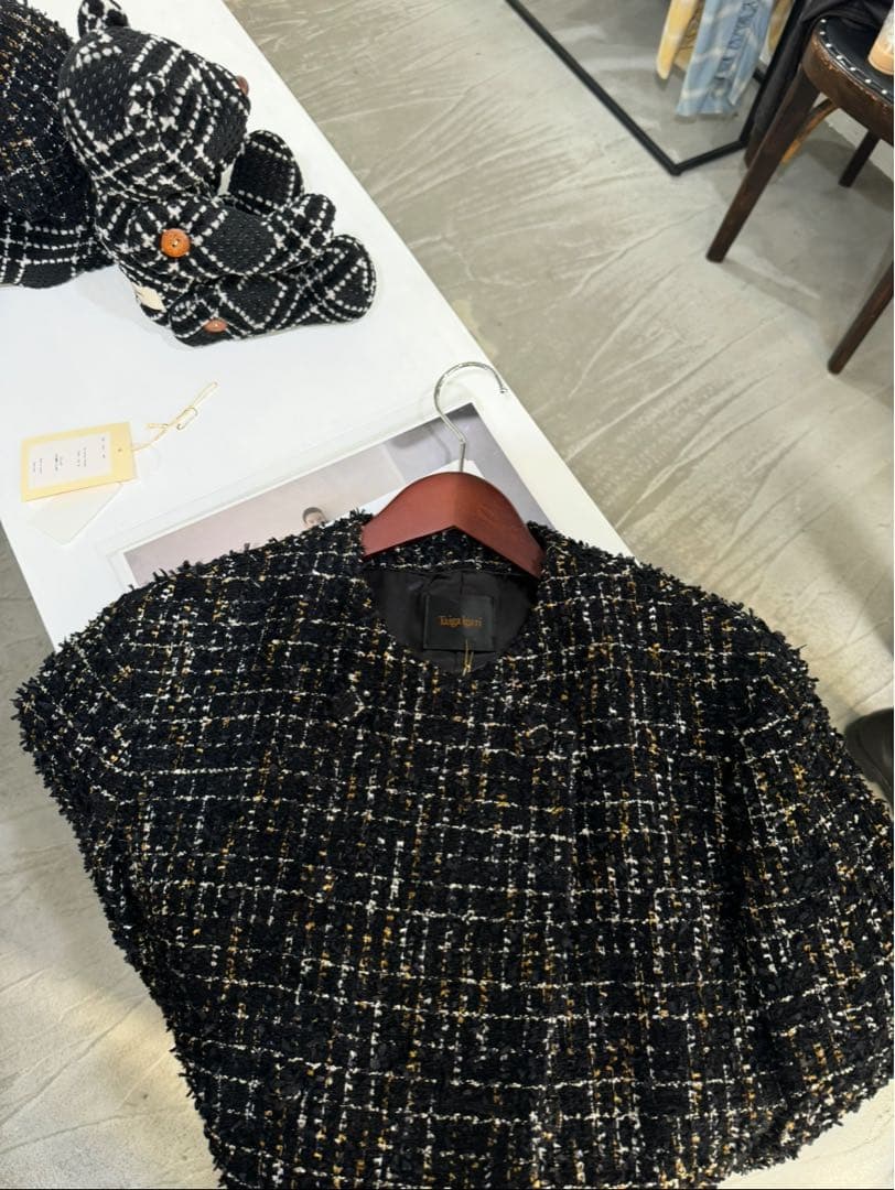 Taiga Igari 24AW ツイードジャケット S