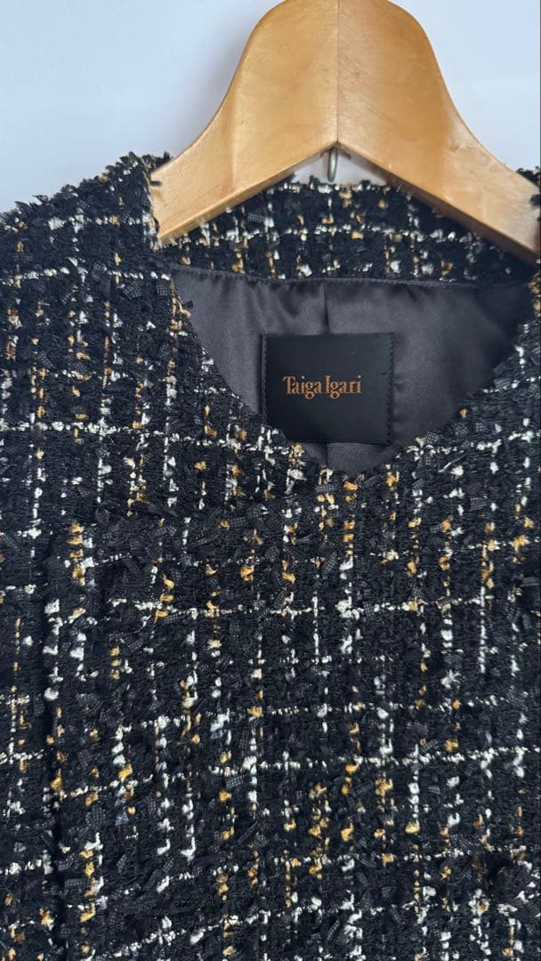 Taiga Igari 24AW ツイードジャケット S