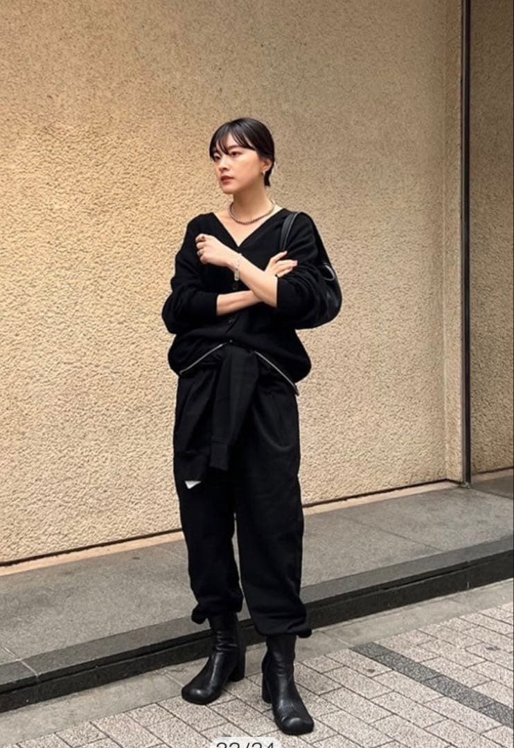 ETRE TOKYO スウェットジップジャンプスーツ