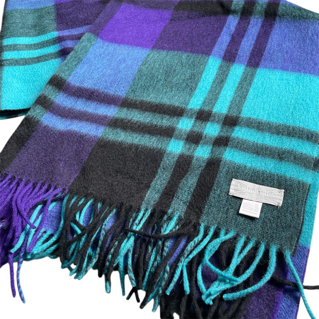 Joshua Ellis ジョシュアエリス ストール マフラー カシミヤ100%