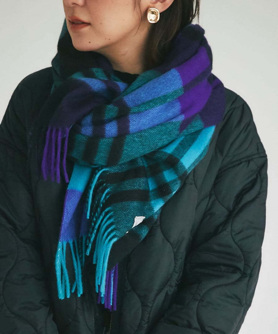 Joshua Ellis ジョシュアエリス ストール マフラー カシミヤ100%