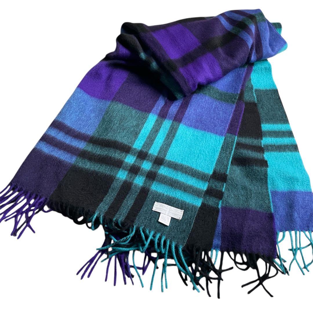 Joshua Ellis ジョシュアエリス ストール マフラー カシミヤ100%