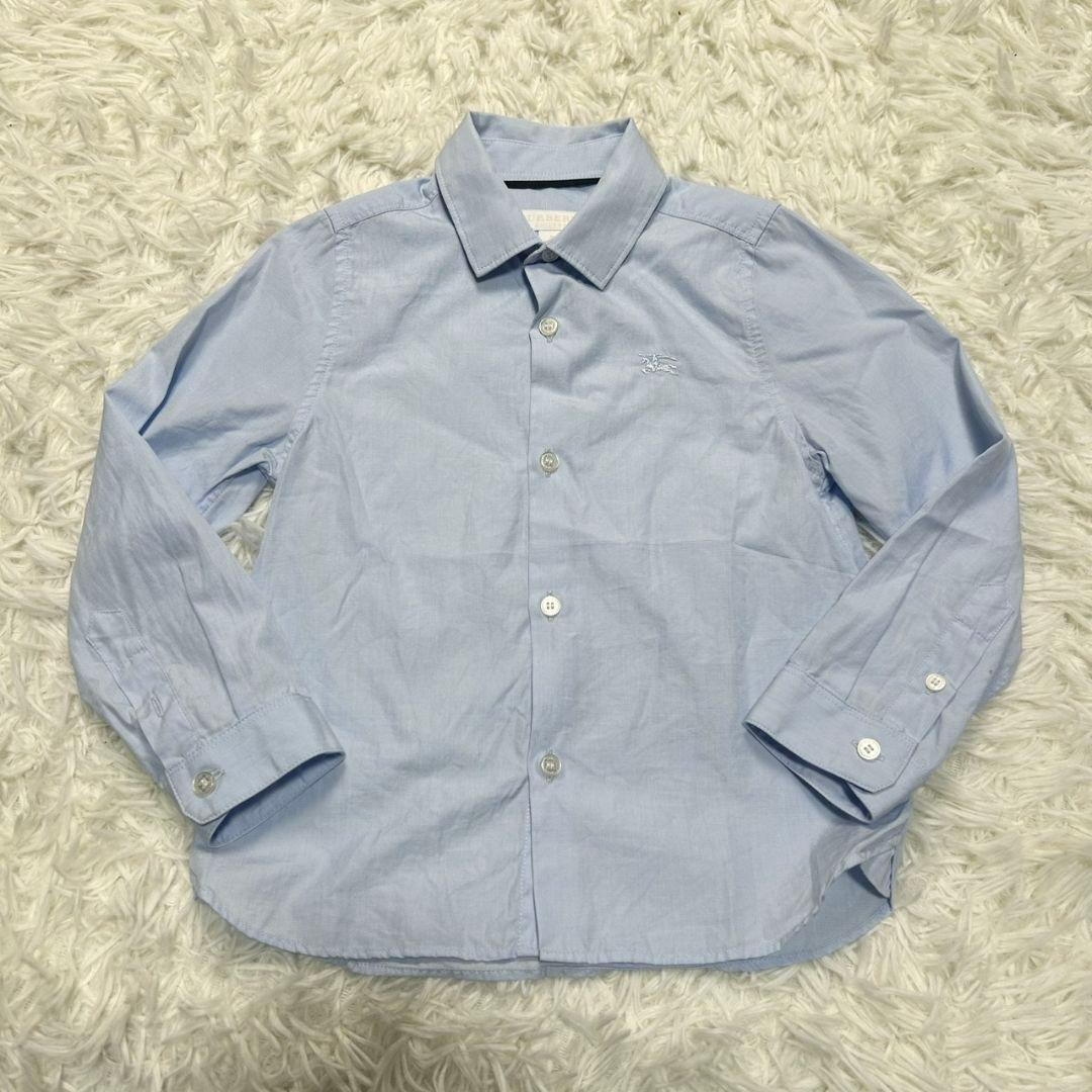 【美品】バーバリー フォーマル スーツ キッズ 100 ブラック 卒服 冠婚葬祭