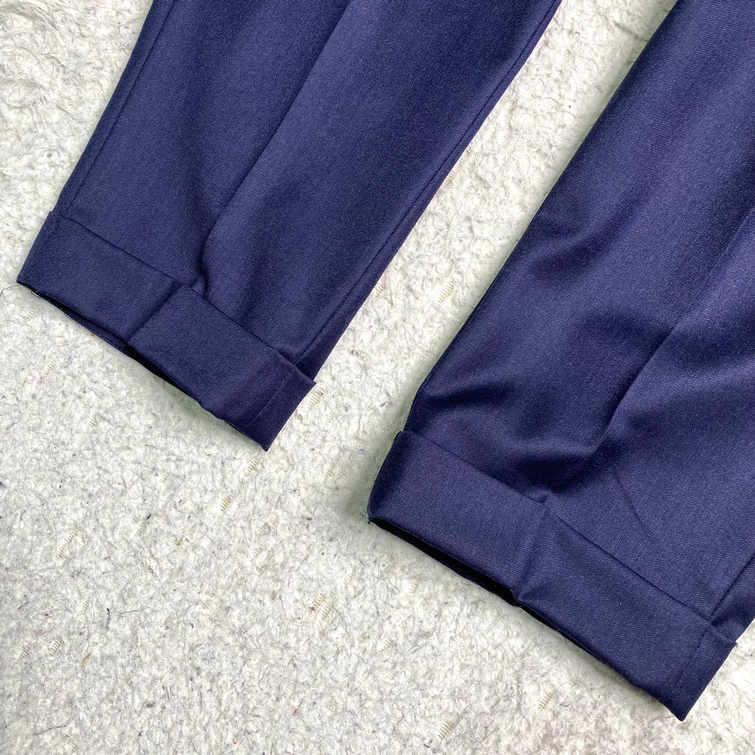 美品✨グリーンレーベルリラクシング スーツ スリーピース カノニコ L 紺