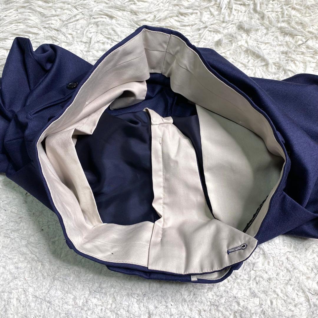 美品✨グリーンレーベルリラクシング スーツ スリーピース カノニコ L 紺