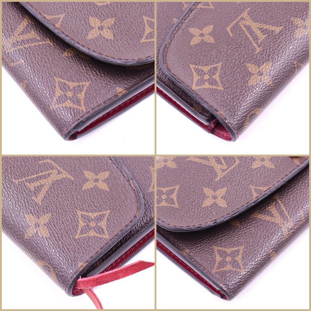 美品 LOUIS VUITTON エミリー 長財布 モノグラム M41943