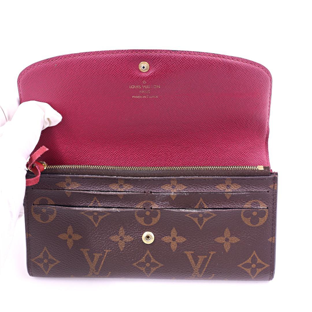 美品 LOUIS VUITTON エミリー 長財布 モノグラム M41943