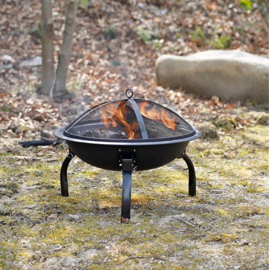 新品未使用 焚き火 調理 多機能 焚き火台 アウトレット(箱不良のため)