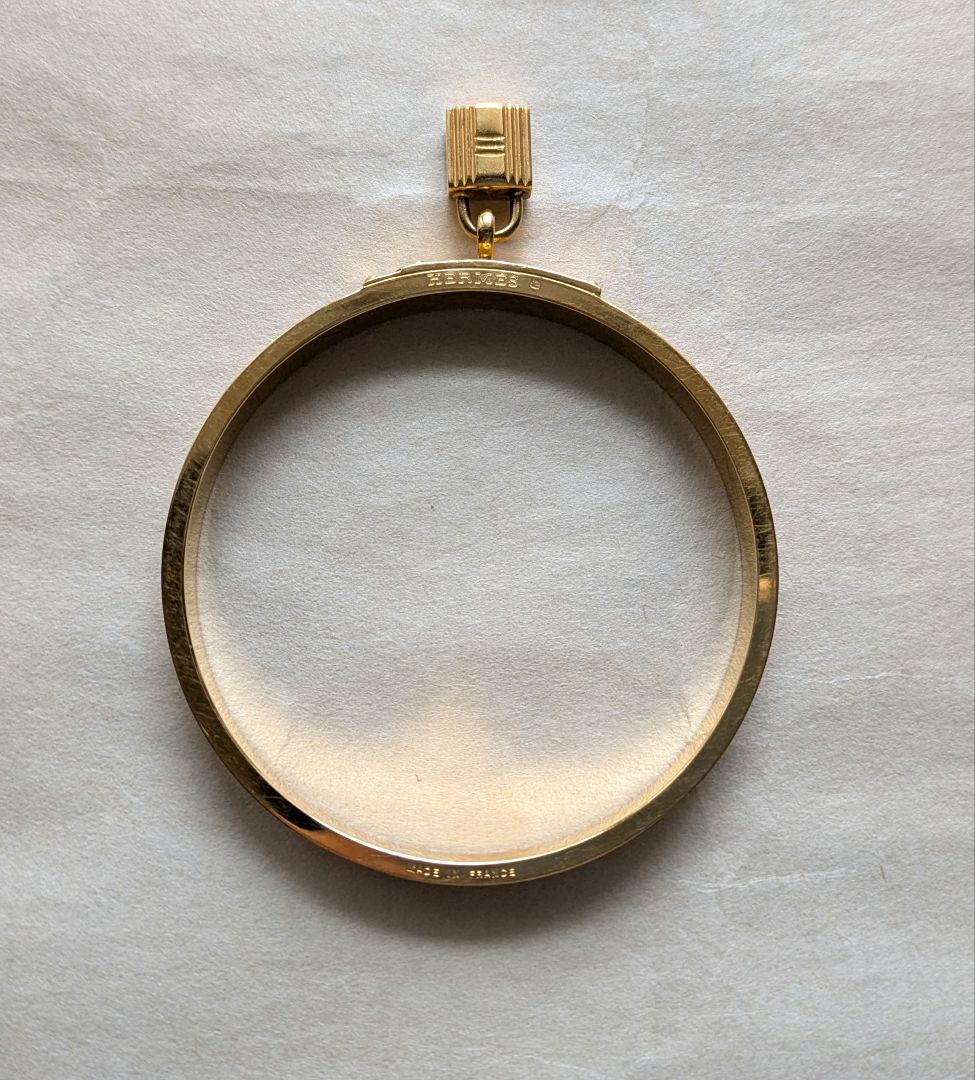 【HERMES / エルメス】 ケリー バングル(ゴールド×イエロー)