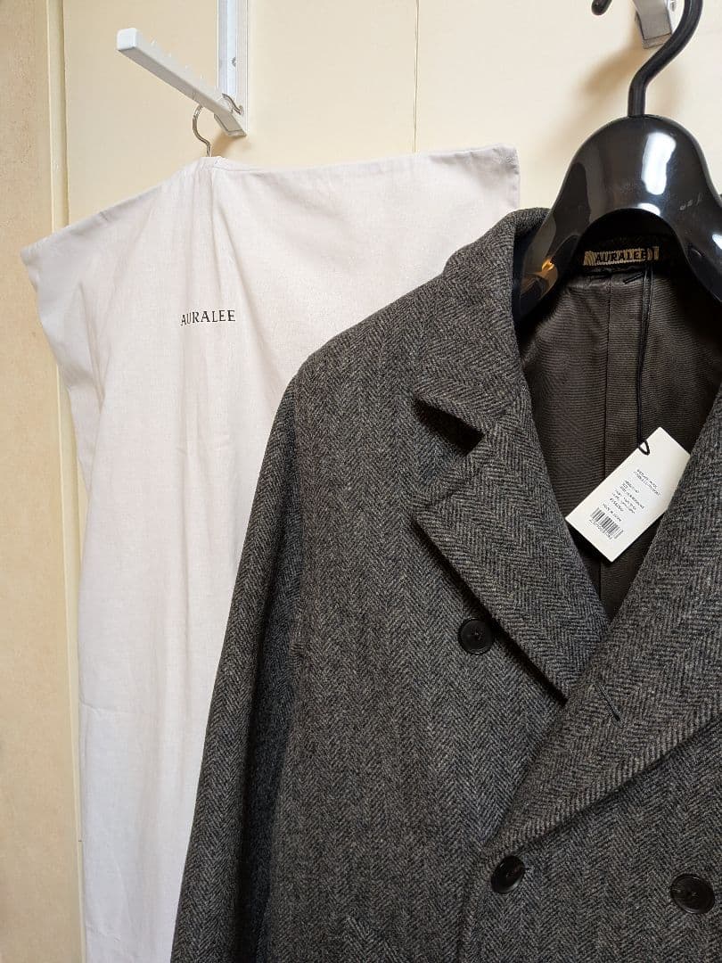 ジャケット・アウター AURALEE Shetland Wool Doublecloth Coat 3