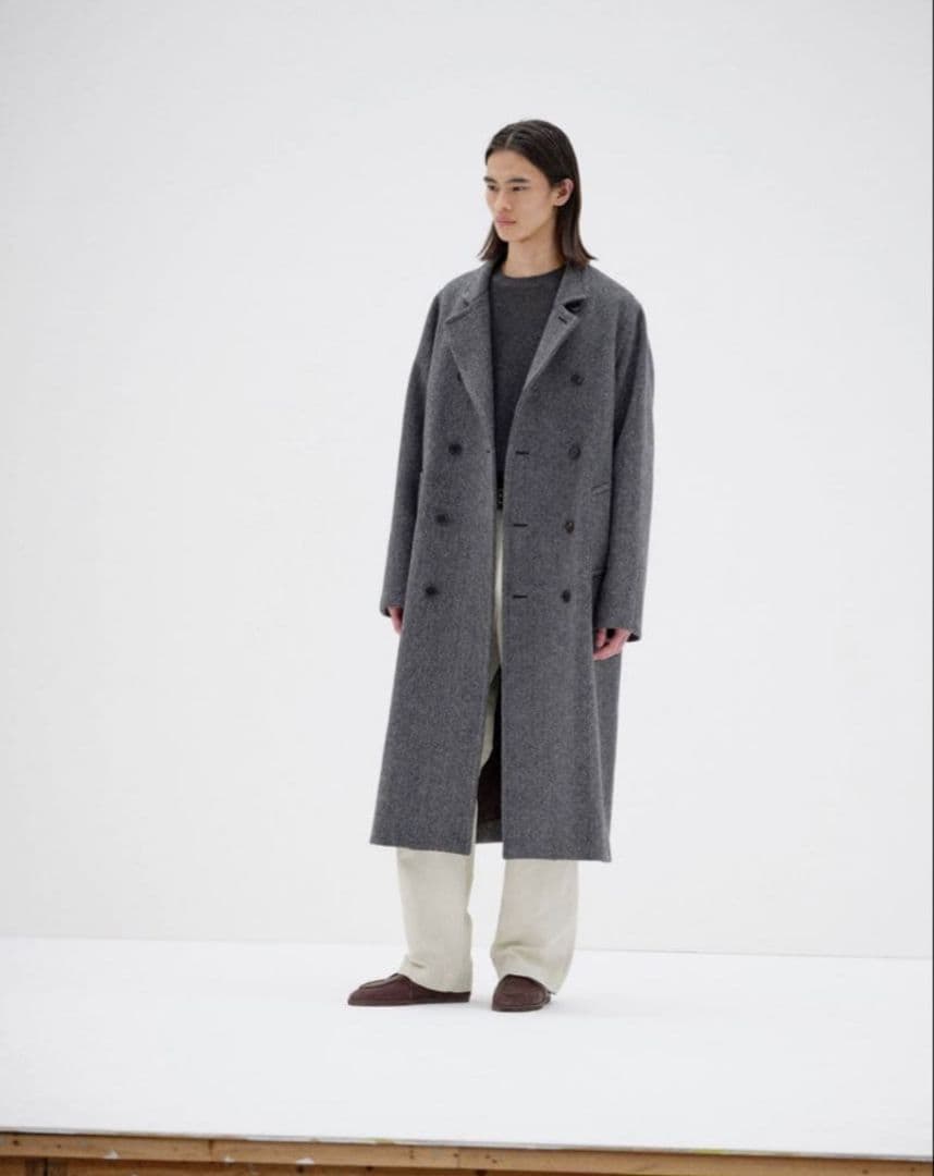 ジャケット・アウター AURALEE Shetland Wool Doublecloth Coat 3