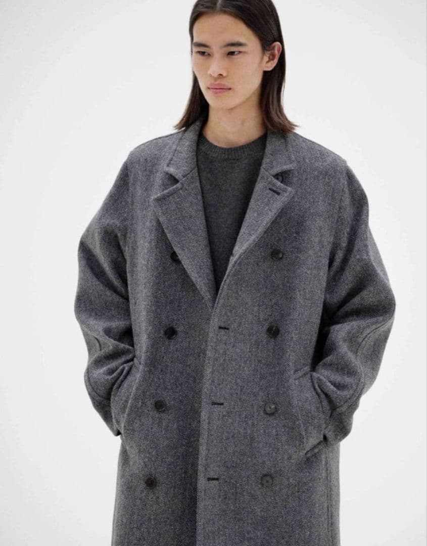 ジャケット・アウター AURALEE Shetland Wool Doublecloth Coat 3