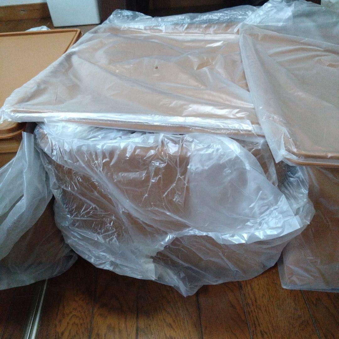 しのたん①タッパーウェア　ディープスーパーケース茶色