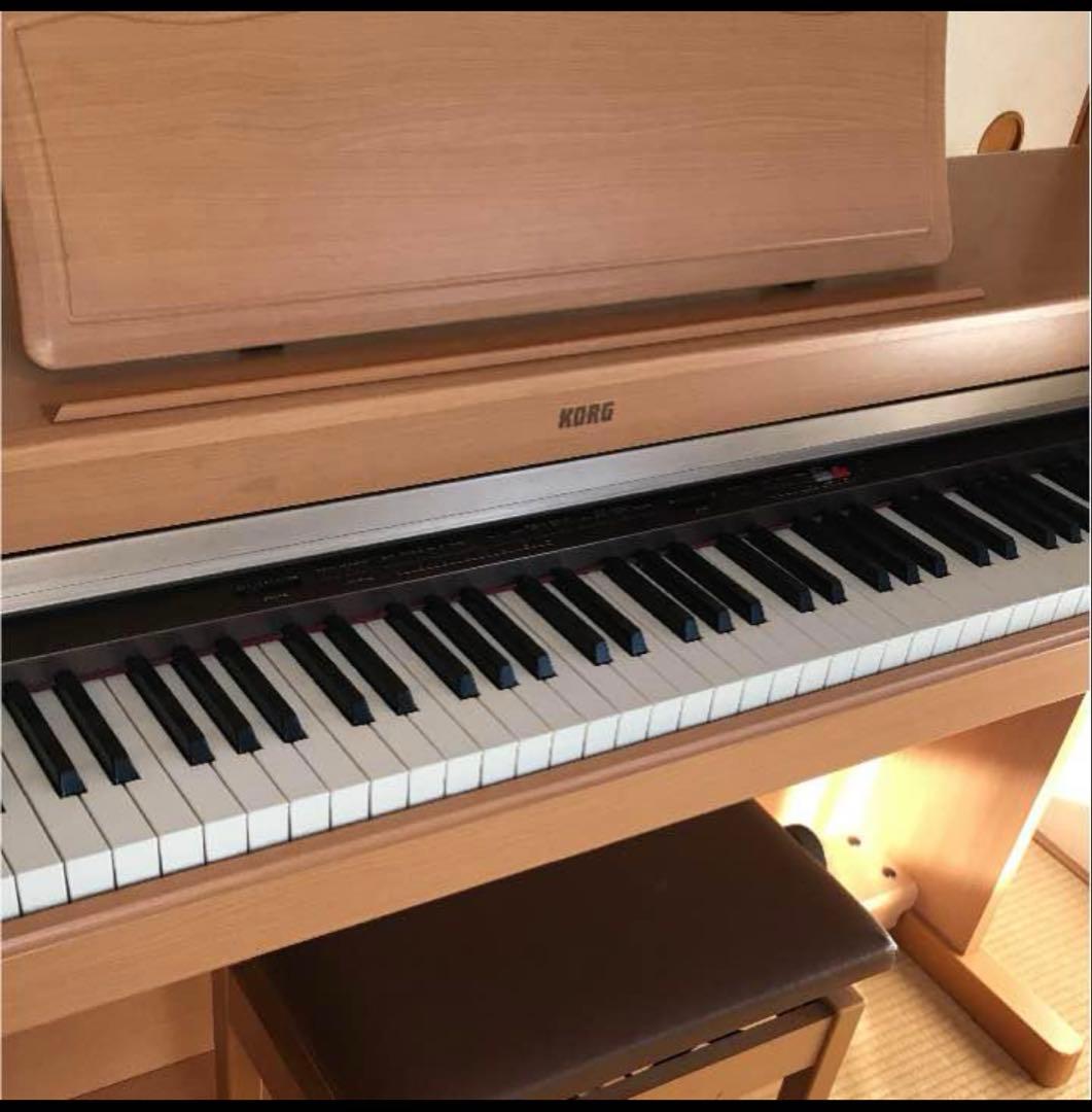 ピロぺKORG 電子ピアノ 88鍵 ナチュラルウッド