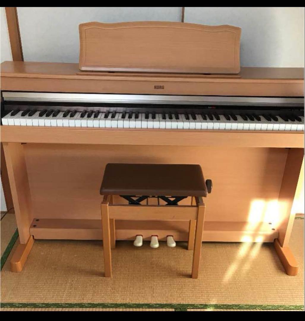 ピロぺKORG 電子ピアノ 88鍵 ナチュラルウッド
