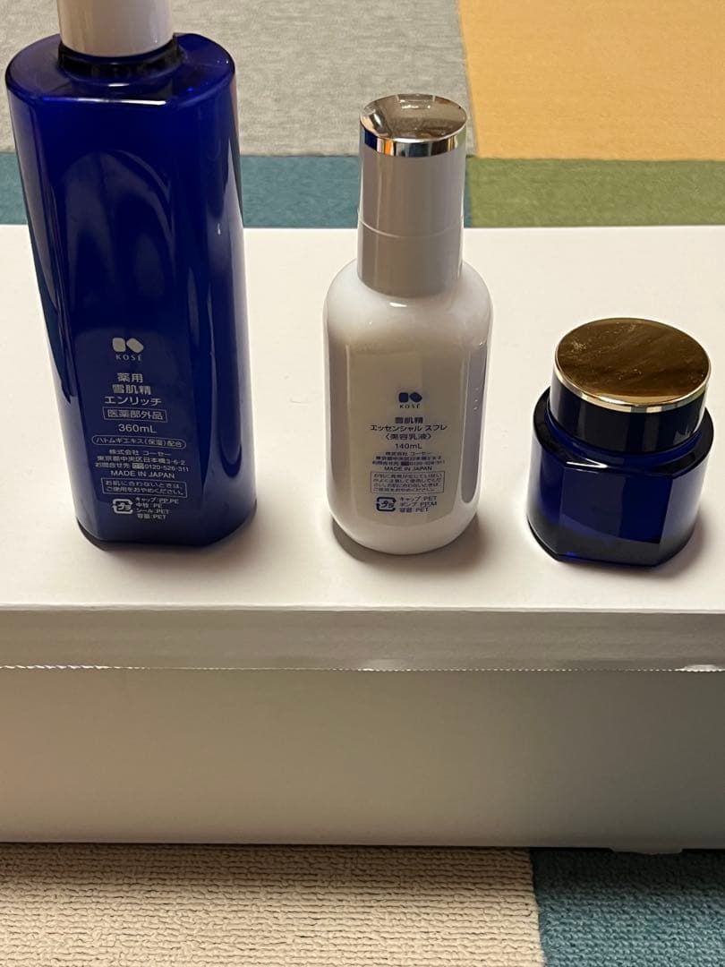 KOSE 雪肌精 化粧水・美容乳液・クリームエクセレント 3種セット