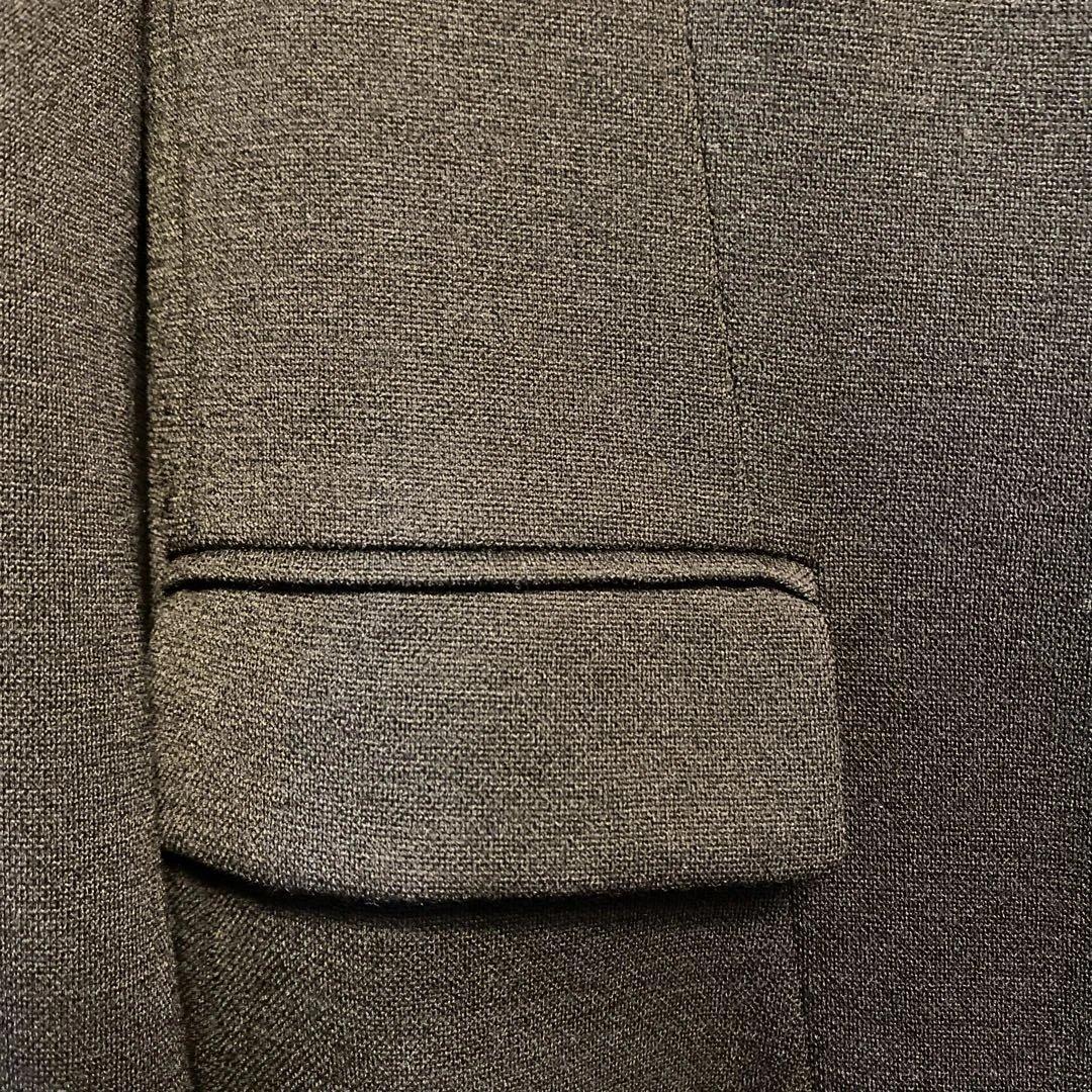 Reflect 【匠シリーズ】ノーカラージャケット黒 9号 極美品ウール混