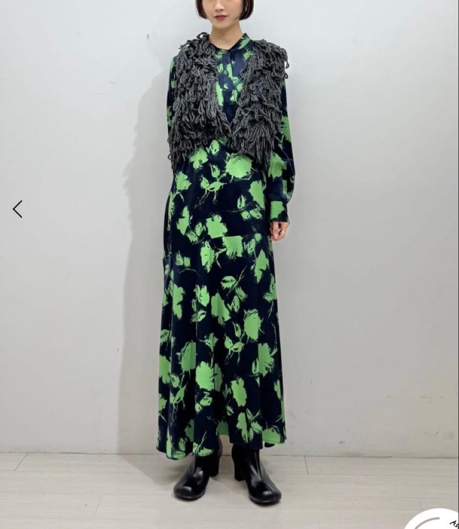 ヤマダヤYAMADAYA agaアーガフラワープリントワンピース2026福袋