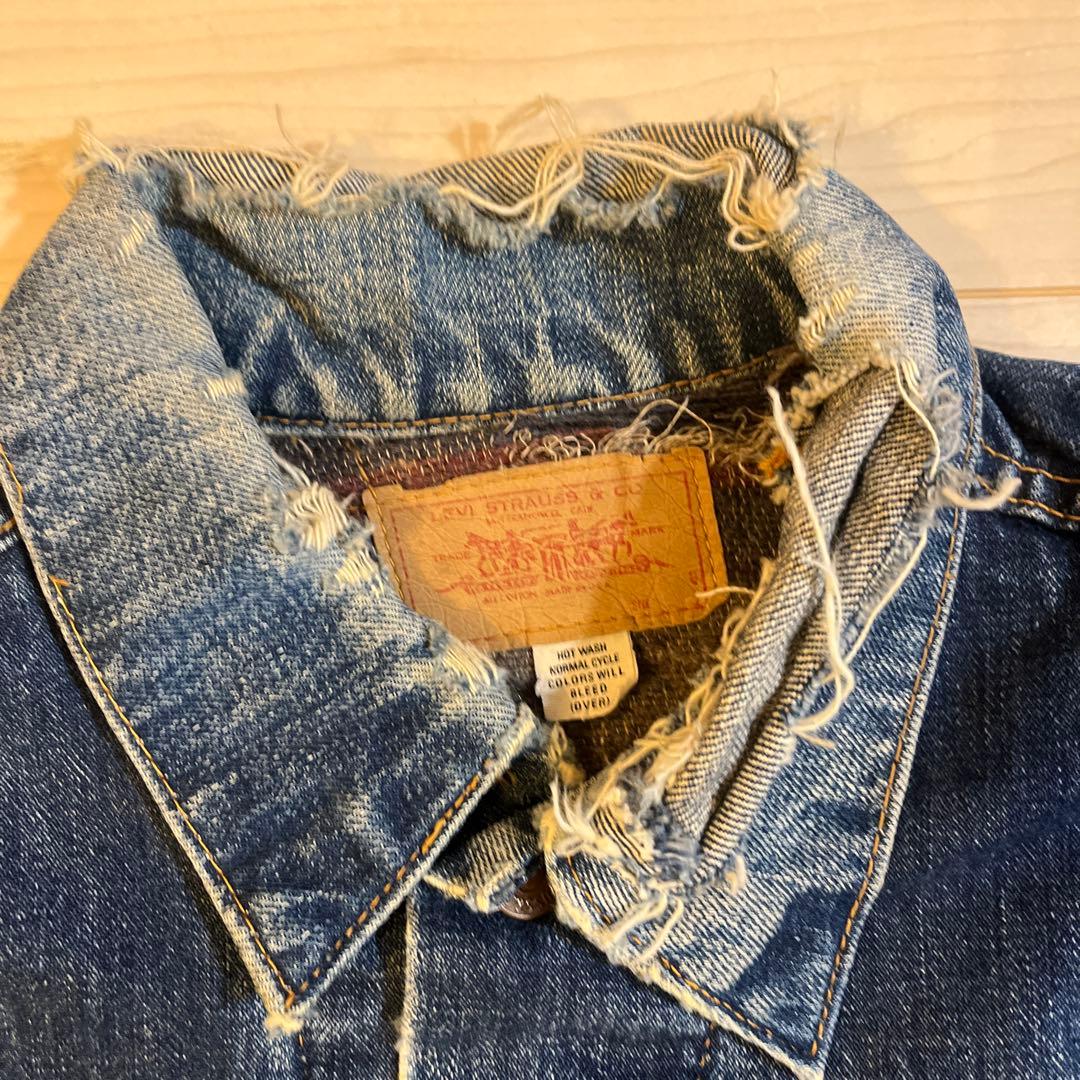 60‘s-70’s Levi‘s 70505 BIG E ブランケット 鬼アタリ