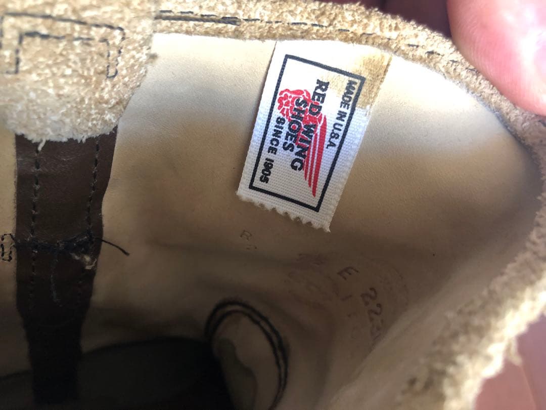 REDWING　レッドウイング　1188　ペコスブーツ　スエード　7.5E