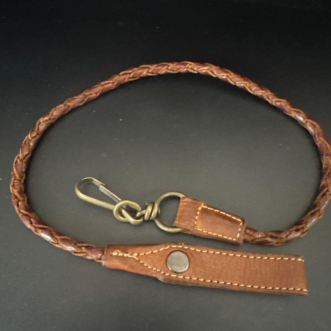 ダブルアールエル　レザーウォレットチェーン